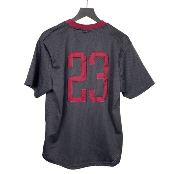 HWD Halfway Dead Mesh 23 Jersey Charcoal Gray Maroon Mens‎ Womens Size Large - Picture 2 of 8